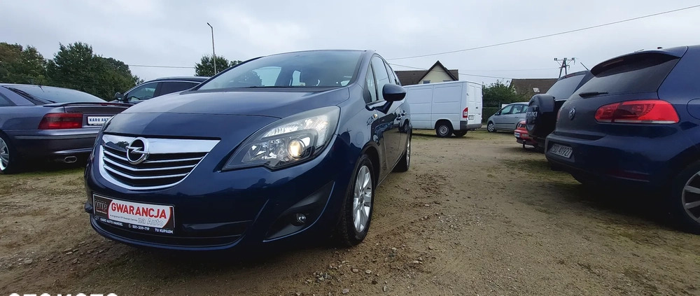 Opel Meriva cena 21900 przebieg: 255000, rok produkcji 2013 z Wiązów małe 497